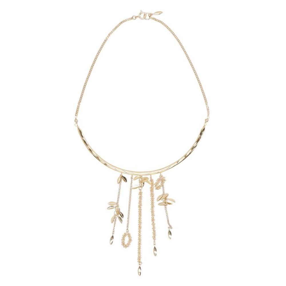 ISABEL MARANT Sterling Silver Chain Necklace Women GOLD Necklaces